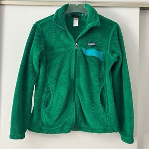 Patagonia Fleece Jacket Kelly Green